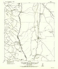 Carlos Texas Historical topographic map, 1:62500 scale, 15 X 15 Minute, Year 1956