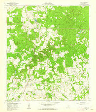 Carlos Texas Historical topographic map, 1:24000 scale, 7.5 X 7.5 Minute, Year 1960