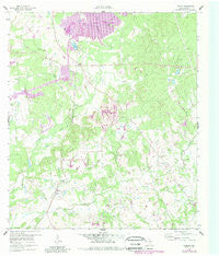 Carlos Texas Historical topographic map, 1:24000 scale, 7.5 X 7.5 Minute, Year 1960