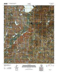 Carlos Texas Historical topographic map, 1:24000 scale, 7.5 X 7.5 Minute, Year 2010