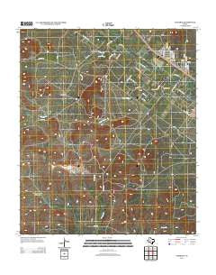 Carlsbad Texas Historical topographic map, 1:24000 scale, 7.5 X 7.5 Minute, Year 2012