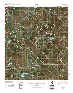 Carmine Texas Historical topographic map, 1:24000 scale, 7.5 X 7.5 Minute, Year 2010