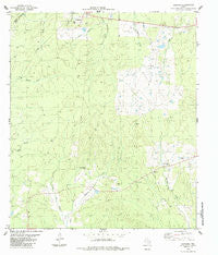 Carmona Texas Historical topographic map, 1:24000 scale, 7.5 X 7.5 Minute, Year 1984