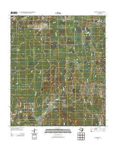 Carmona Texas Historical topographic map, 1:24000 scale, 7.5 X 7.5 Minute, Year 2013