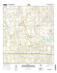 Carrizo Springs NW Texas Current topographic map, 1:24000 scale, 7.5 X 7.5 Minute, Year 2016