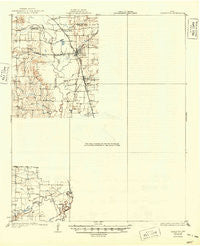 Carrollton Texas Historical topographic map, 1:62500 scale, 15 X 15 Minute, Year 1931