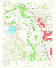 Carrollton Texas Historical topographic map, 1:24000 scale, 7.5 X 7.5 Minute, Year 1959