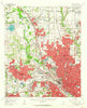 Carrollton Texas Historical topographic map, 1:62500 scale, 15 X 15 Minute, Year 1959