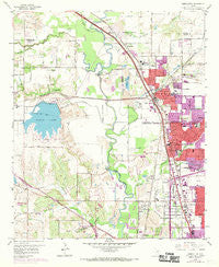 Carrollton Texas Historical topographic map, 1:24000 scale, 7.5 X 7.5 Minute, Year 1959