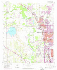 Carrollton Texas Historical topographic map, 1:24000 scale, 7.5 X 7.5 Minute, Year 1959
