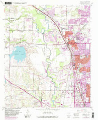 Carrollton Texas Historical topographic map, 1:24000 scale, 7.5 X 7.5 Minute, Year 1959