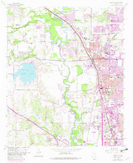 Carrollton Texas Historical topographic map, 1:24000 scale, 7.5 X 7.5 Minute, Year 1959
