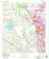 Carrollton Texas Historical topographic map, 1:24000 scale, 7.5 X 7.5 Minute, Year 1959