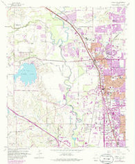 Carrollton Texas Historical topographic map, 1:24000 scale, 7.5 X 7.5 Minute, Year 1959