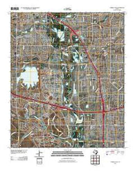 Carrollton Texas Historical topographic map, 1:24000 scale, 7.5 X 7.5 Minute, Year 2010