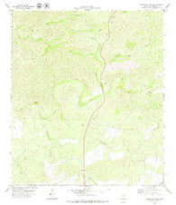 Carruthers Draw Texas Historical topographic map, 1:24000 scale, 7.5 X 7.5 Minute, Year 1979