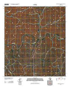 Carruthers Draw Texas Historical topographic map, 1:24000 scale, 7.5 X 7.5 Minute, Year 2010