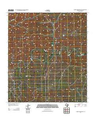Carruthers Draw Texas Historical topographic map, 1:24000 scale, 7.5 X 7.5 Minute, Year 2013