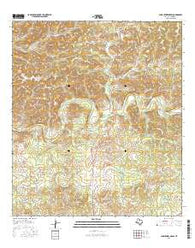 Carruthers Draw Texas Current topographic map, 1:24000 scale, 7.5 X 7.5 Minute, Year 2016