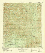 Carta Valley Texas Historical topographic map, 1:62500 scale, 15 X 15 Minute, Year 1943