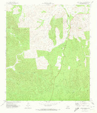 Carta Valley NE Texas Historical topographic map, 1:24000 scale, 7.5 X 7.5 Minute, Year 1971