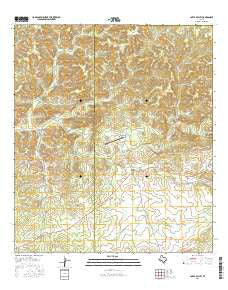 Carta Valley Texas Current topographic map, 1:24000 scale, 7.5 X 7.5 Minute, Year 2016