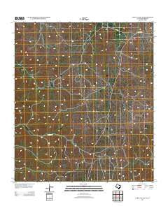 Carta Valley NE Texas Historical topographic map, 1:24000 scale, 7.5 X 7.5 Minute, Year 2012