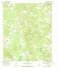 Carterville Texas Historical topographic map, 1:24000 scale, 7.5 X 7.5 Minute, Year 1969