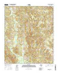Carterville Texas Current topographic map, 1:24000 scale, 7.5 X 7.5 Minute, Year 2016