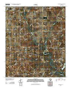 Cartwright Texas Historical topographic map, 1:24000 scale, 7.5 X 7.5 Minute, Year 2010