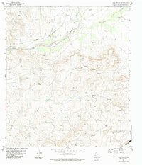 Casa Piedra Texas Historical topographic map, 1:24000 scale, 7.5 X 7.5 Minute, Year 1983