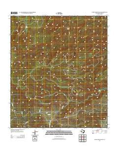 Casket Mountain Texas Historical topographic map, 1:24000 scale, 7.5 X 7.5 Minute, Year 2012