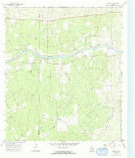 Castell Texas Historical topographic map, 1:24000 scale, 7.5 X 7.5 Minute, Year 1967