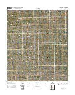 Castile Hill Texas Historical topographic map, 1:24000 scale, 7.5 X 7.5 Minute, Year 2012