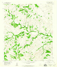 Castle Peak Texas Historical topographic map, 1:24000 scale, 7.5 X 7.5 Minute, Year 1959