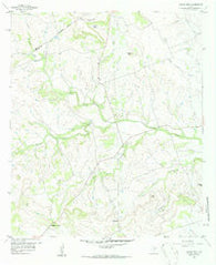 Castle Peak Texas Historical topographic map, 1:24000 scale, 7.5 X 7.5 Minute, Year 1959
