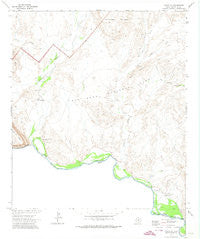 Castolon Texas Historical topographic map, 1:24000 scale, 7.5 X 7.5 Minute, Year 1971