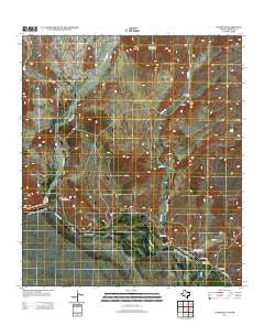 Castolon Texas Historical topographic map, 1:24000 scale, 7.5 X 7.5 Minute, Year 2012