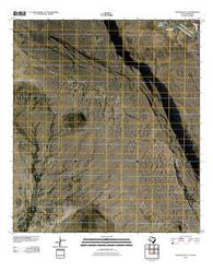 Castolon OE S Texas Historical topographic map, 1:24000 scale, 7.5 X 7.5 Minute, Year 2010