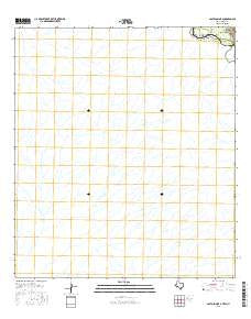 Castolon OE S Texas Current topographic map, 1:24000 scale, 7.5 X 7.5 Minute, Year 2016