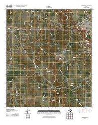 Castroville Texas Historical topographic map, 1:24000 scale, 7.5 X 7.5 Minute, Year 2010