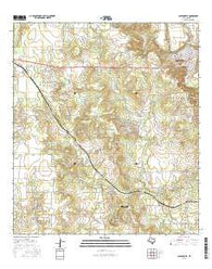 Castroville Texas Current topographic map, 1:24000 scale, 7.5 X 7.5 Minute, Year 2016