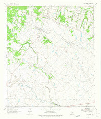 Cat Spring Texas Historical topographic map, 1:24000 scale, 7.5 X 7.5 Minute, Year 1963