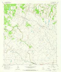 Cat Spring Texas Historical topographic map, 1:24000 scale, 7.5 X 7.5 Minute, Year 1963