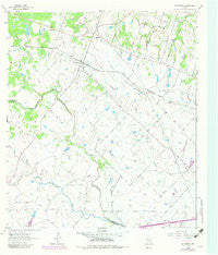 Cat Spring Texas Historical topographic map, 1:24000 scale, 7.5 X 7.5 Minute, Year 1963
