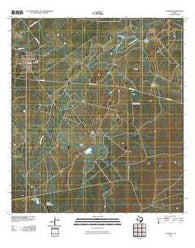 Catarina Texas Historical topographic map, 1:24000 scale, 7.5 X 7.5 Minute, Year 2010
