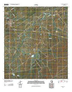 Catarina Texas Historical topographic map, 1:24000 scale, 7.5 X 7.5 Minute, Year 2010