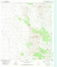 Cathedral Mountain Texas Historical topographic map, 1:24000 scale, 7.5 X 7.5 Minute, Year 1983