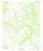 Causey Draw Texas Historical topographic map, 1:24000 scale, 7.5 X 7.5 Minute, Year 1973