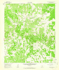 Cave Creek School Texas Historical topographic map, 1:24000 scale, 7.5 X 7.5 Minute, Year 1961